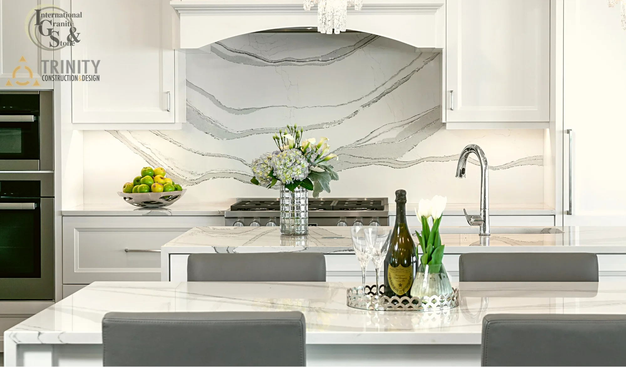 Design Spotlight: Brittanicca Gold Cambria Quartz