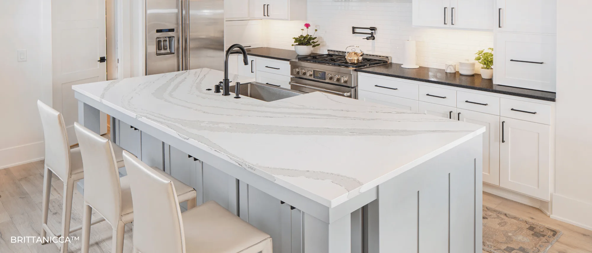 Design Spotlight: Brittanicca Cambria Quartz