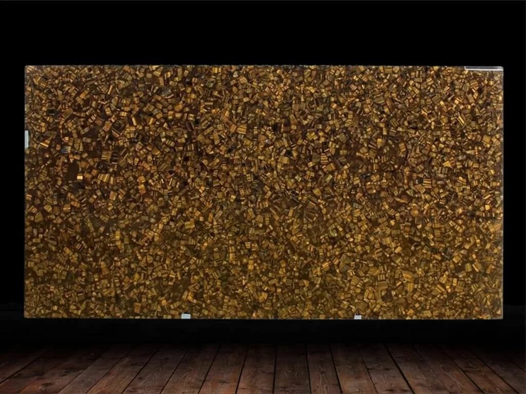 New Age Tiger Eye Gold Semi Precious Gemstone