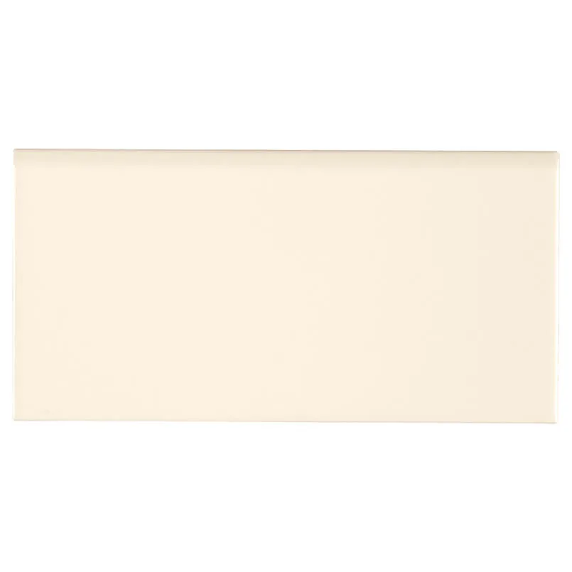 Almond Glossy Subway Tile 3×6