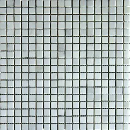 Arabescato Carrara 58×58 Honed In 12×12 Mesh