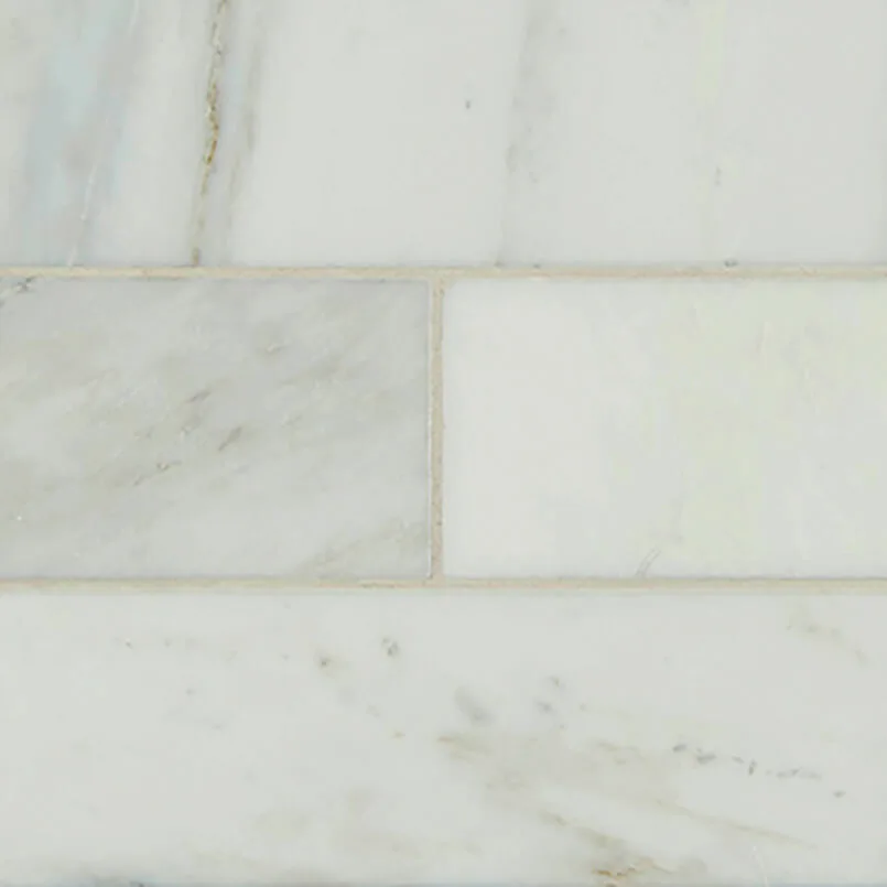 Arabescato Carrara Subway Tile 4×12
