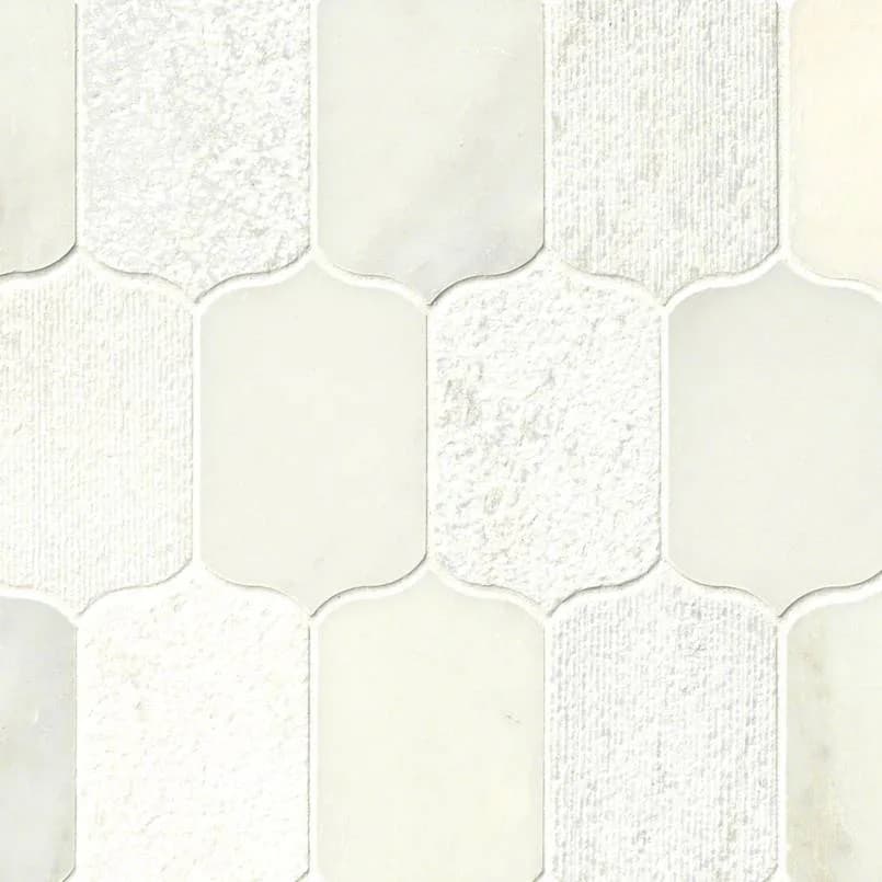 Calypso Blanco Lotus Pattern Multi Finish