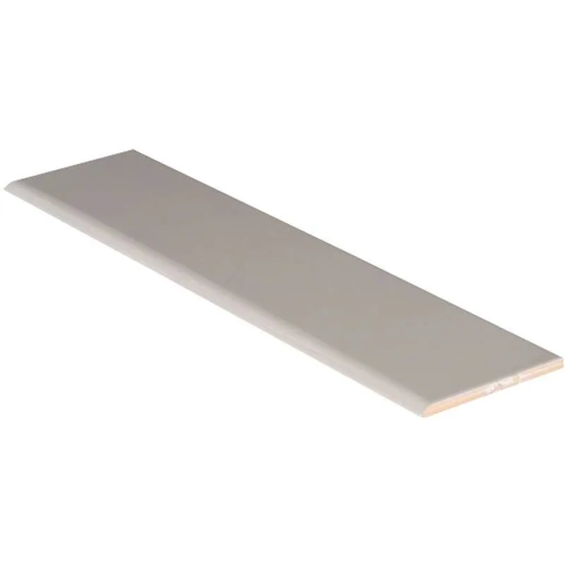 Gray Glossy 4×16 Single Bull Nose