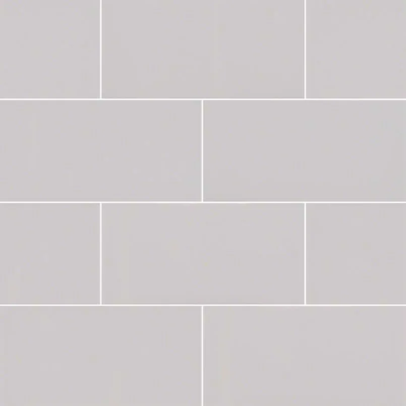Gray Glossy Subway Tile 3×6