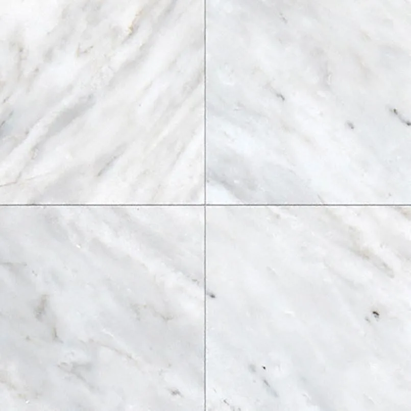 Greecian White 6×6 Polished And Beveled Tile