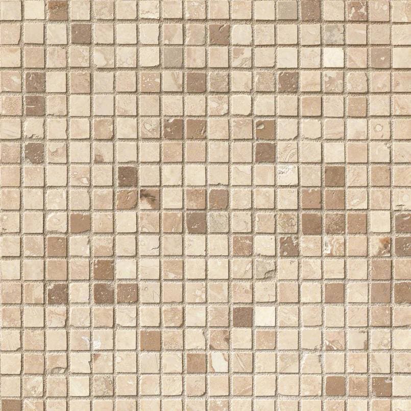 Micro Mosaic 5/8×5/8 Honed In 12×12 Mesh