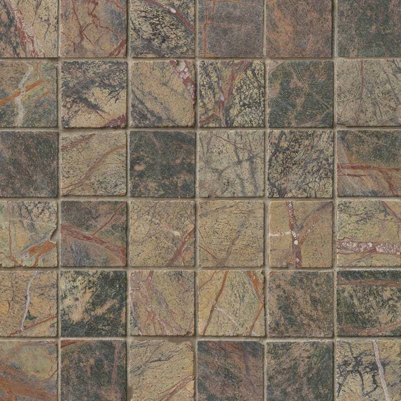 Rain Forest 2×2 Tumbled In 12×12 Mesh