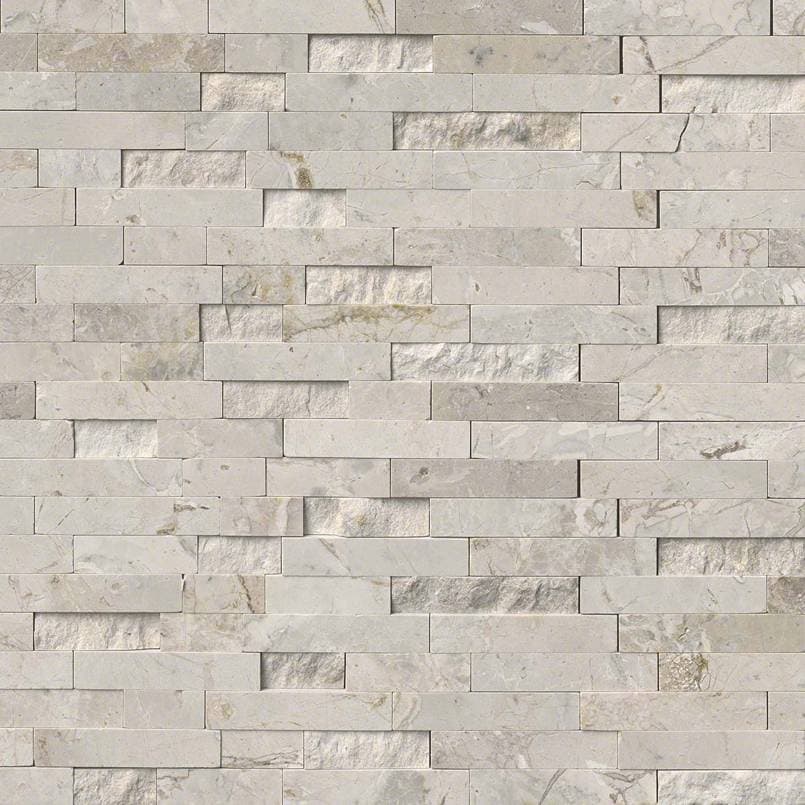 Tundra Gray Splitface Interlocking Pattern