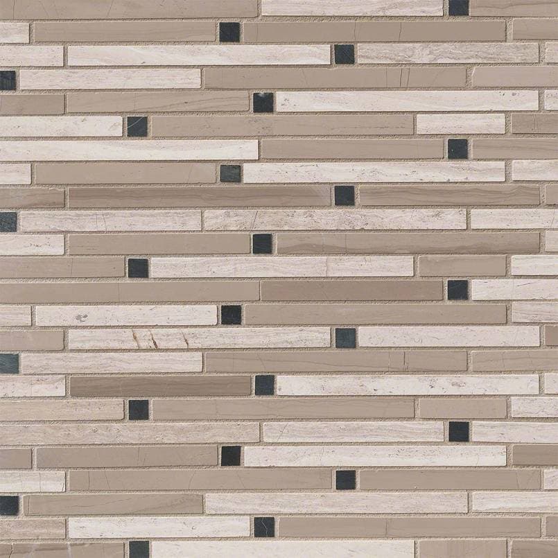 White Oak Blend Interlocking Honed