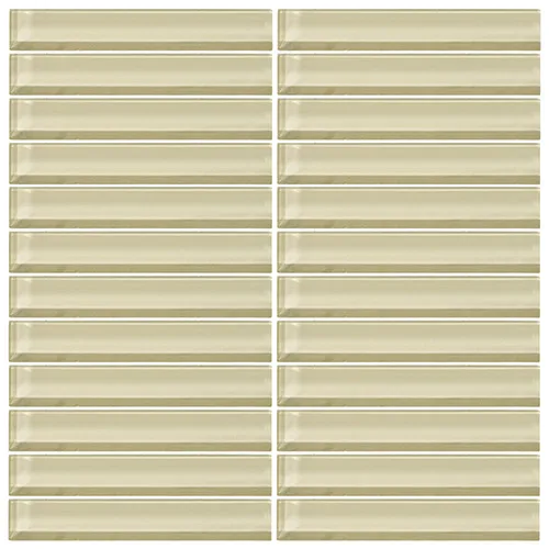 Daltile Color Wave CW05 1x6 Whipped Cream