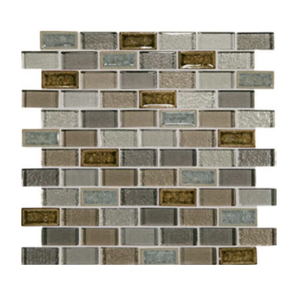 Daltile Crystal Shores CS95 2x1 Sapphire Lagoon