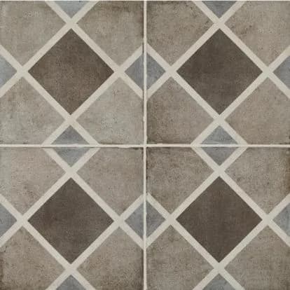 Daltile Quartetto QU17 8x8 Cool Rombo