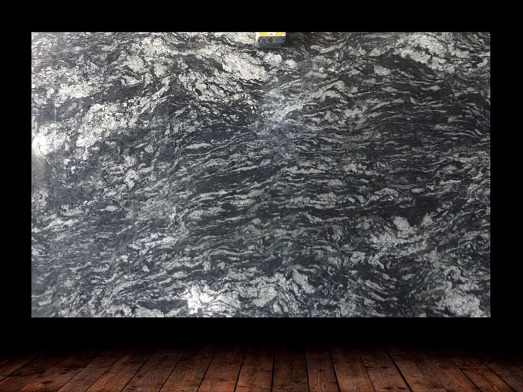 BLUE FANTASY GRANITE LEATHER / POLISHED GRANITE