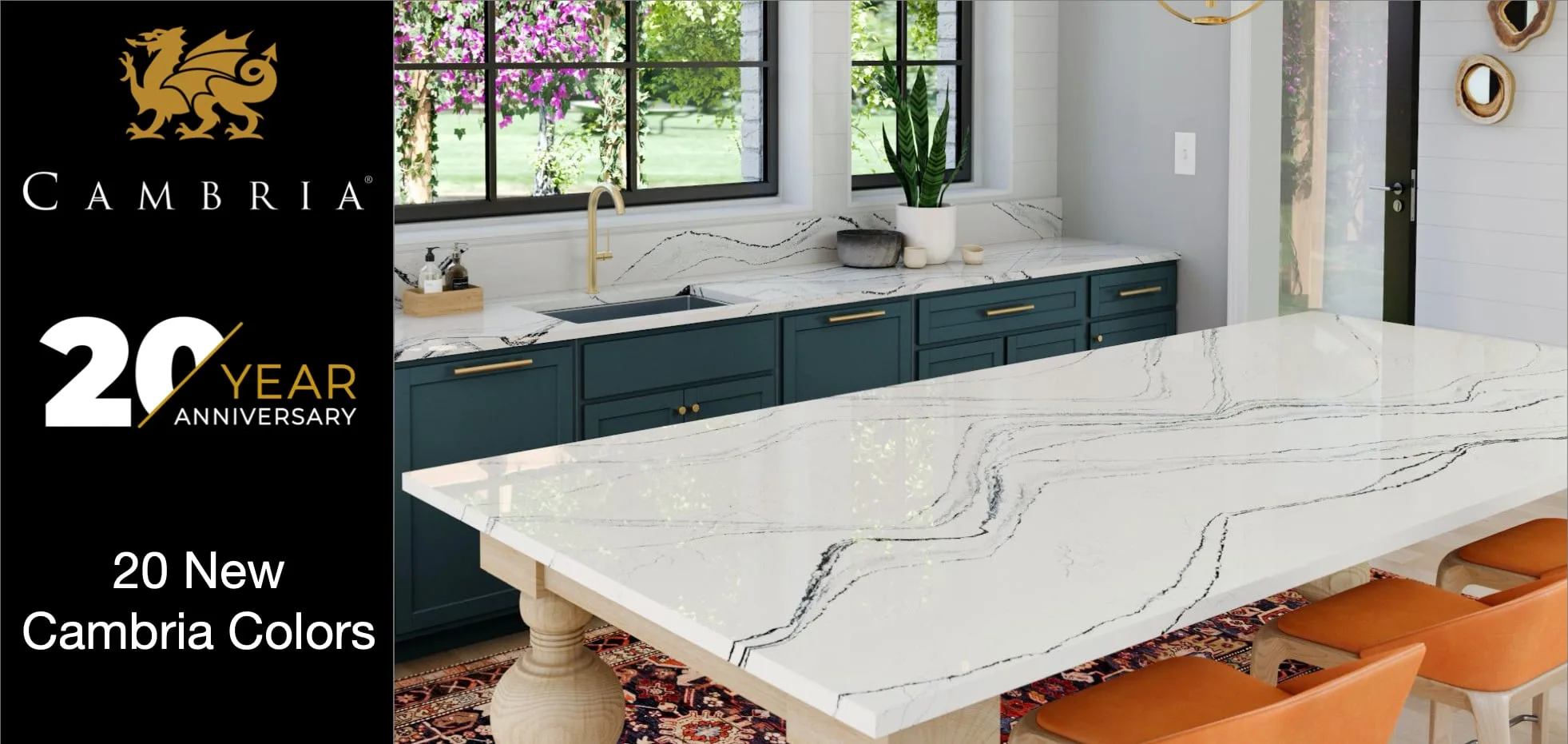 2020 Cambria Quartz Colors: An Inside Look at Cambria’s 20th Anniversary