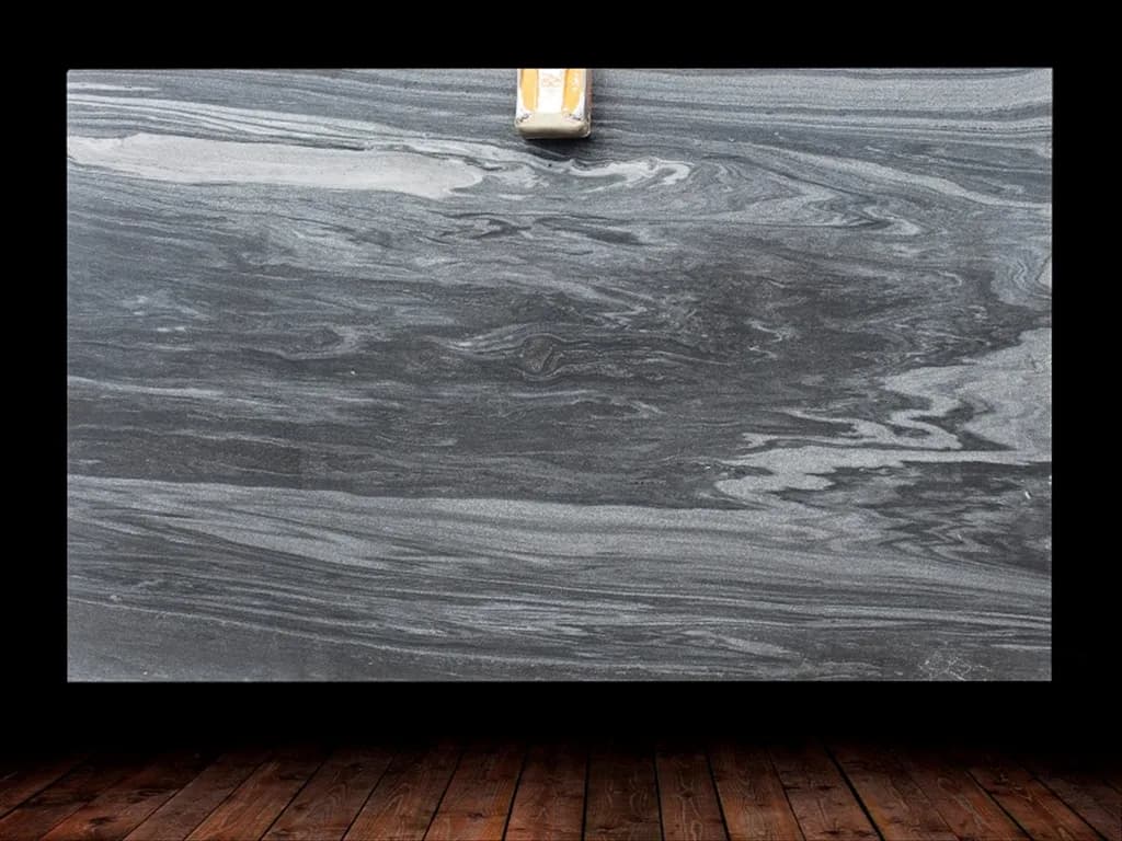 MIRACLE GREY LEATHER FINISH MARBLE