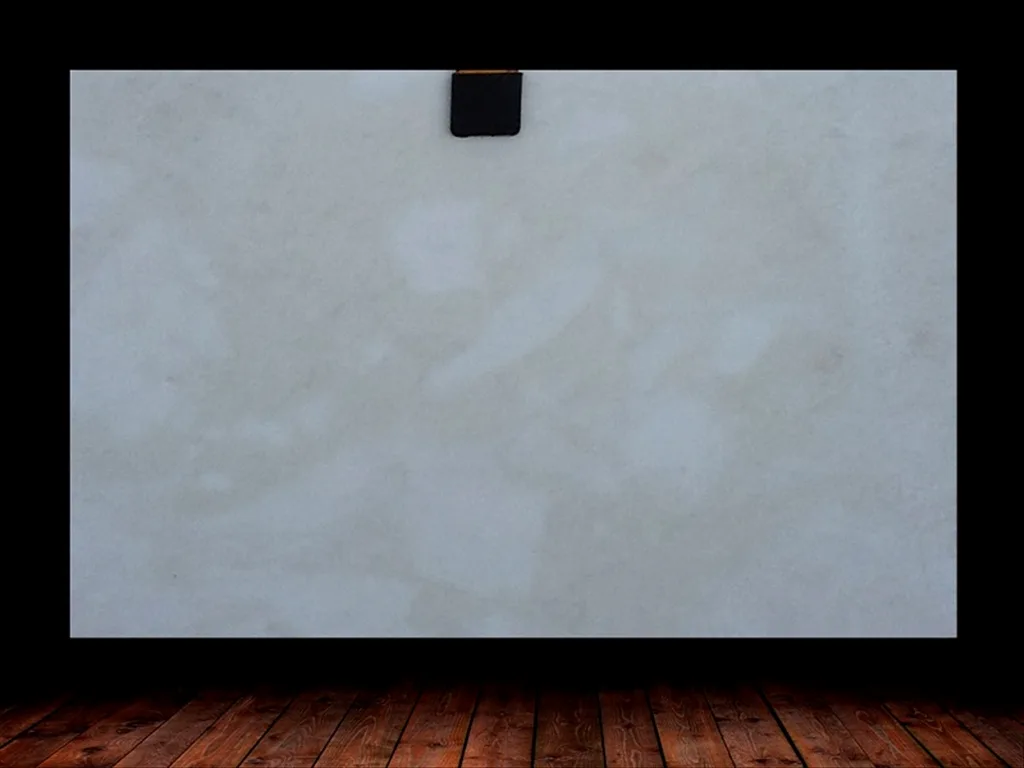 Mystery White Leather Finish Marble