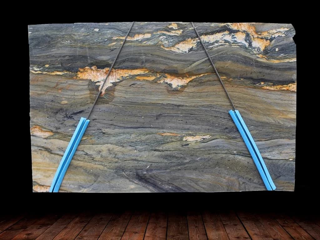 SANTORINI QUARTZITE LEATHER FINISH
