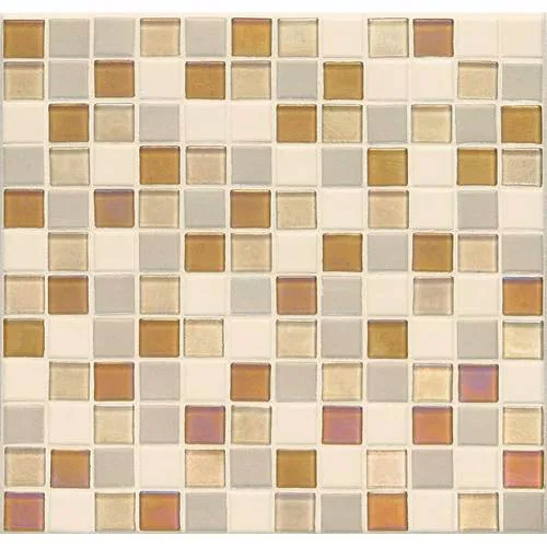 DALTILE COASTAL KEYSTONES ISLAND HARVEST 1 X 1 MOSAIC CK91-7628