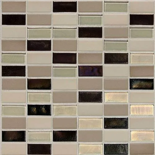 DALTILE COASTAL KEYSTONES SUNSET COVE STRAIGHT-JOINT MOSAIC 5212