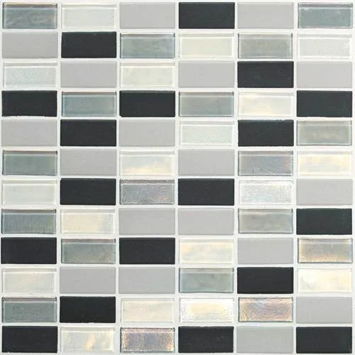 DALTILE COASTAL KEYSTONES TROPICAL THUNDER STRAIGHT-JOINT MOSAIC 5211