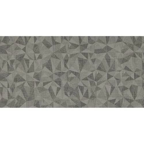 DALTILE FABRIC ART MODERN KALEIDOSCOPE ASHEN STEEL PRISM MK72-7586