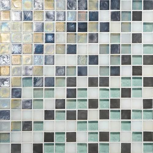 DALTILE GLASS HORIZONS ATLANTIC BLEND