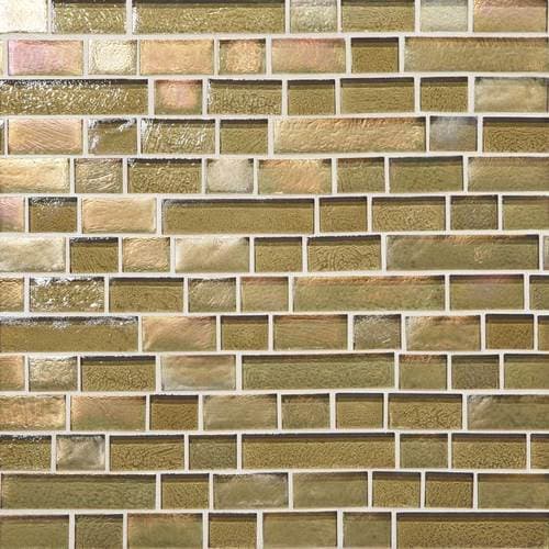DALTILE GLASS HORIZONS LAGOON RANDOM LINEAR MOSAIC