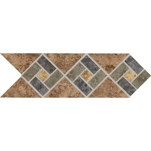 DALTILE HEATHLAND SUNSET DECO HL08-5661