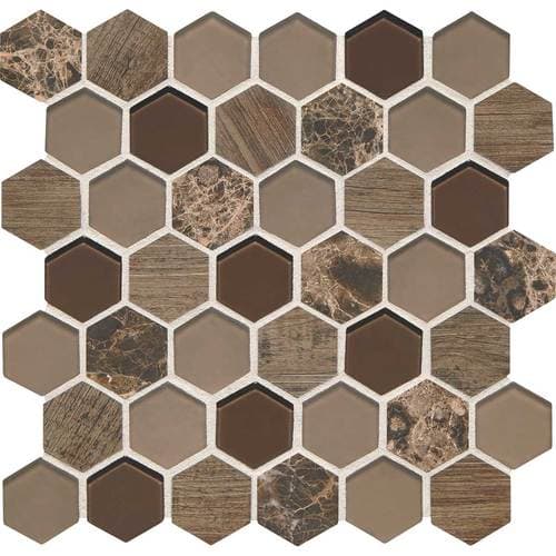 DALTILE IDYLLIC BLENDS RUSTIC EVE IB03-7597