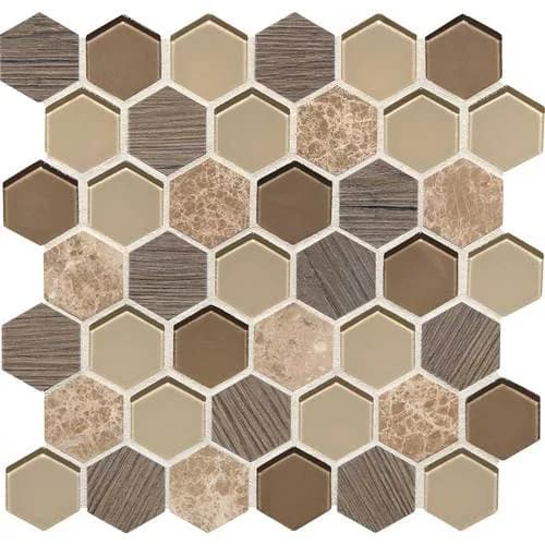 DALTILE IDYLLIC BLENDS SYLVAN SUNSET IB02-7596