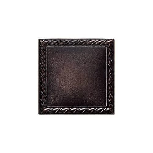 OIL DALTILE ION METALS RUBBED BRONZE ROPE DECO 4 1 4 X 4 1 4