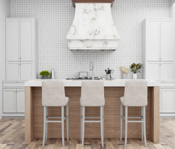 Pale Beige Buttons Tile