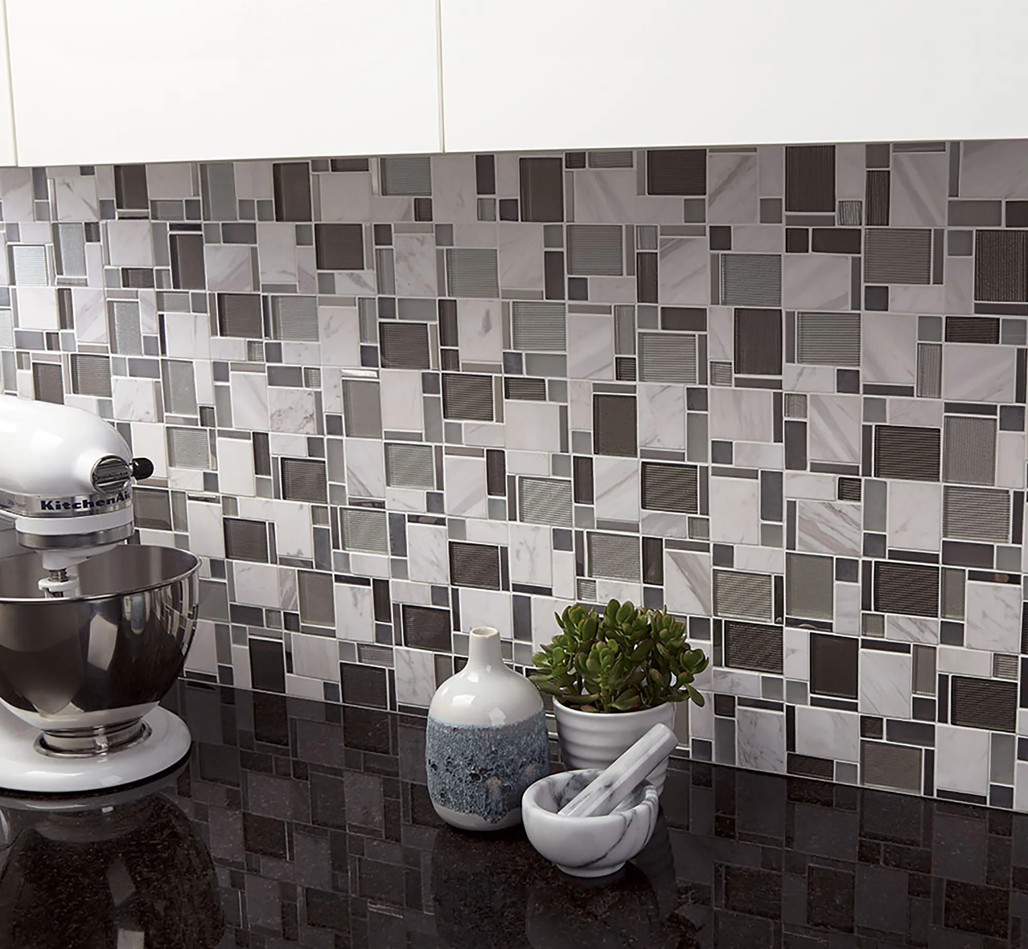 Cityscape Modern Day Metals Anthology Tile