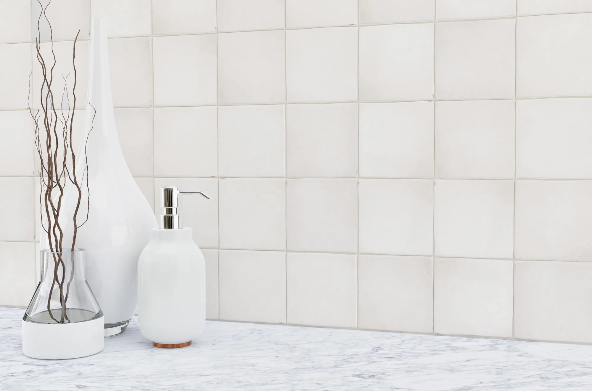 Canvas Zellige Backsplash Tile