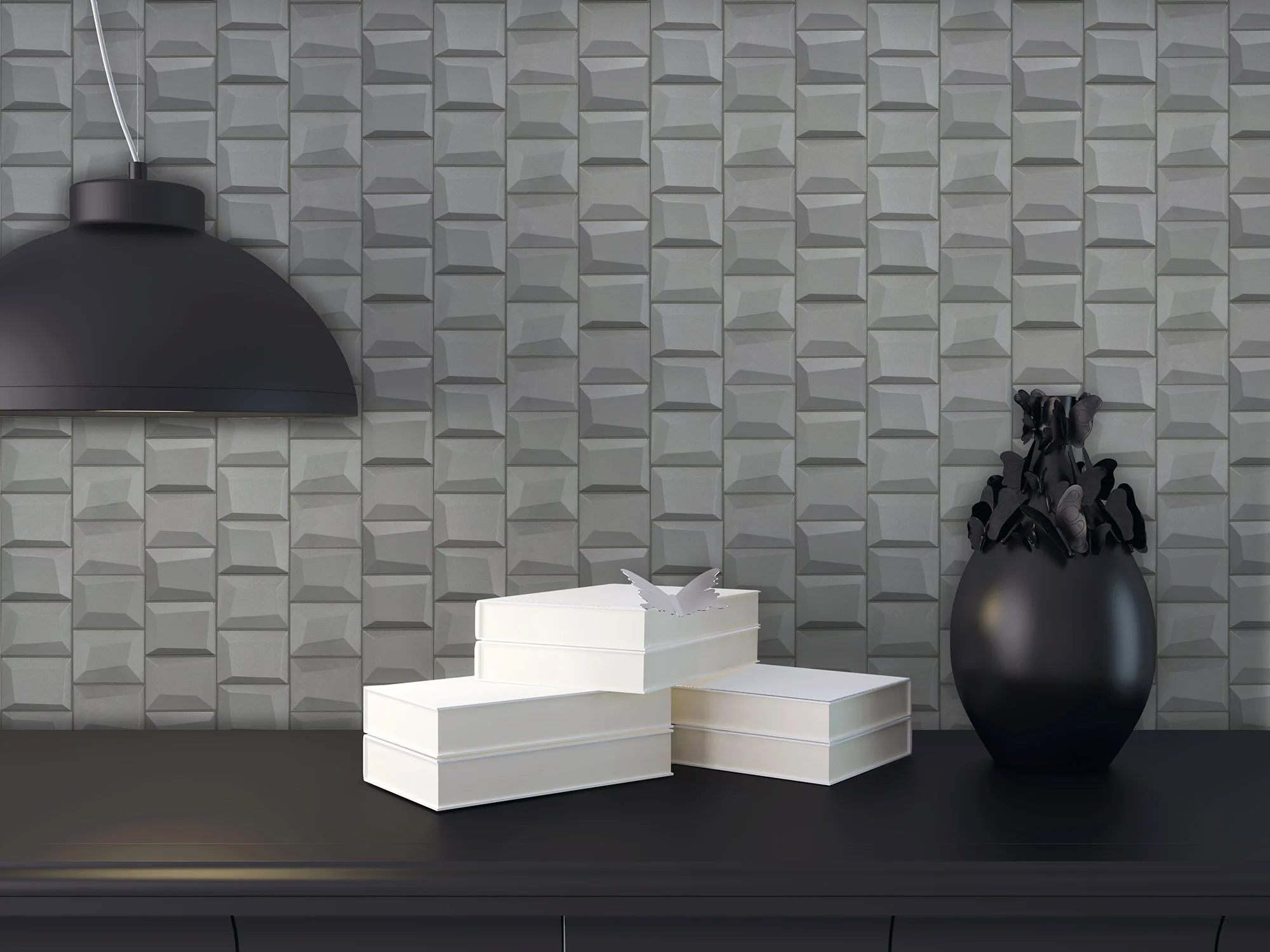 Foggy Blocks Tile