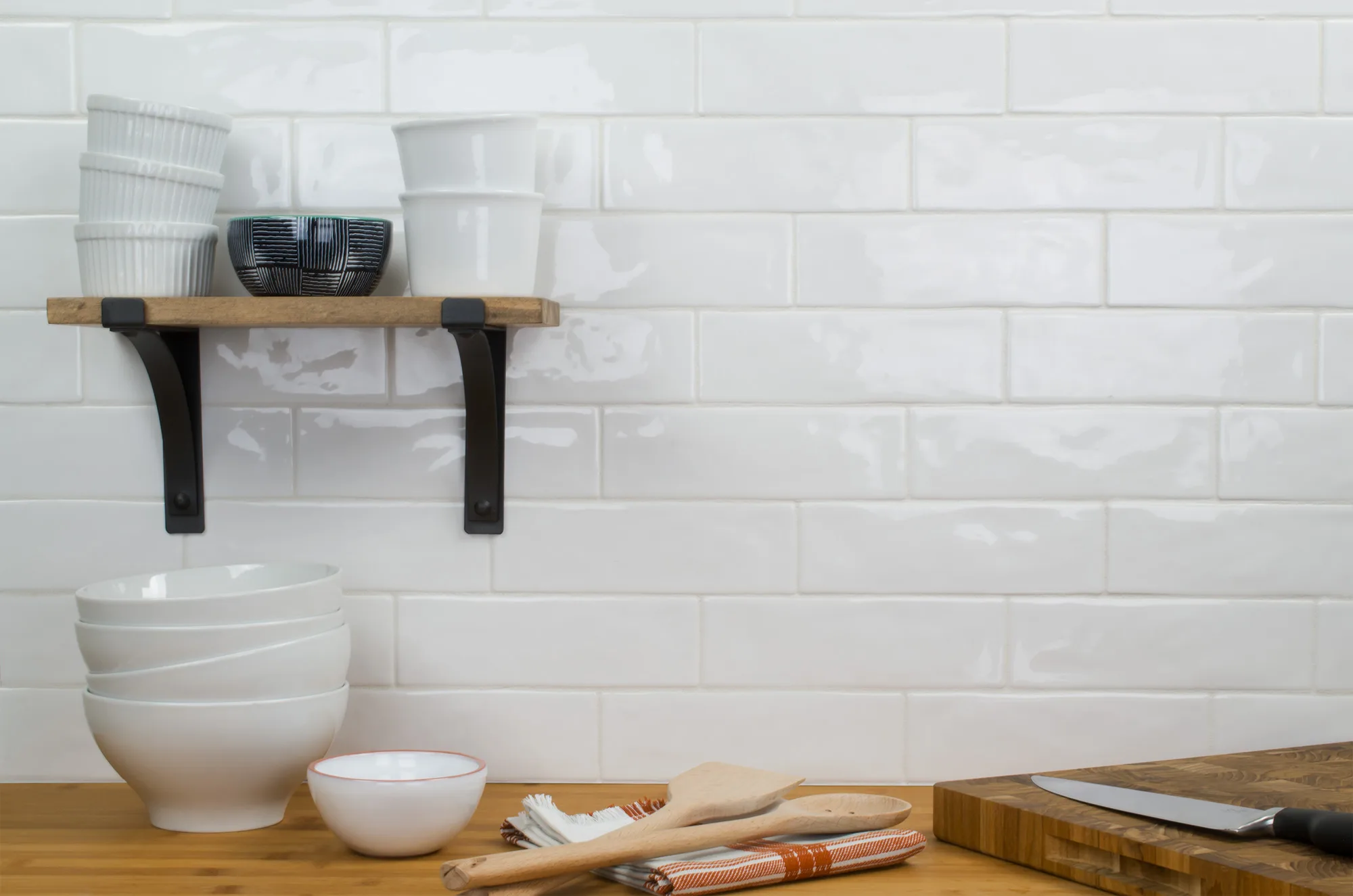 Cotto Bianco 2.5x8 Tile