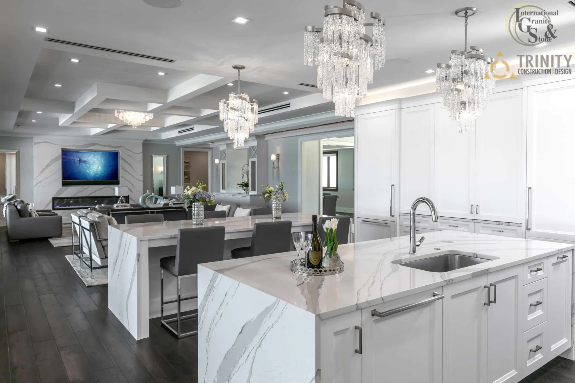 Magazine Worthy Cambria Brittanicca Sarasota Luxury Remodel