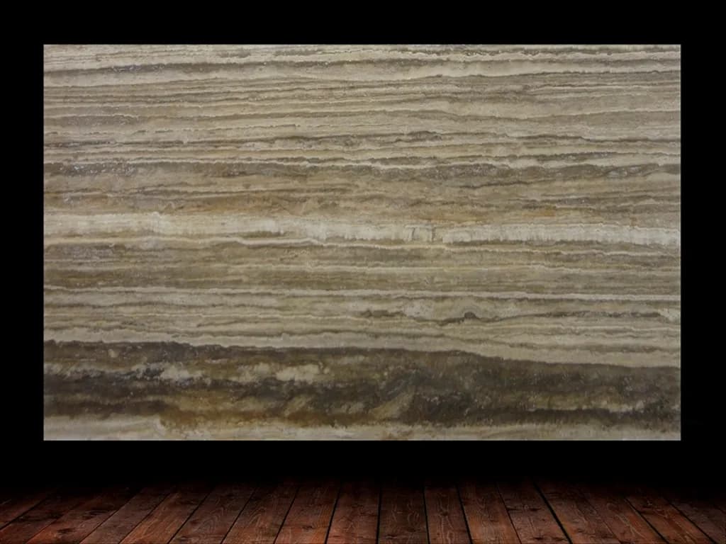 Silver Travertine Slabs