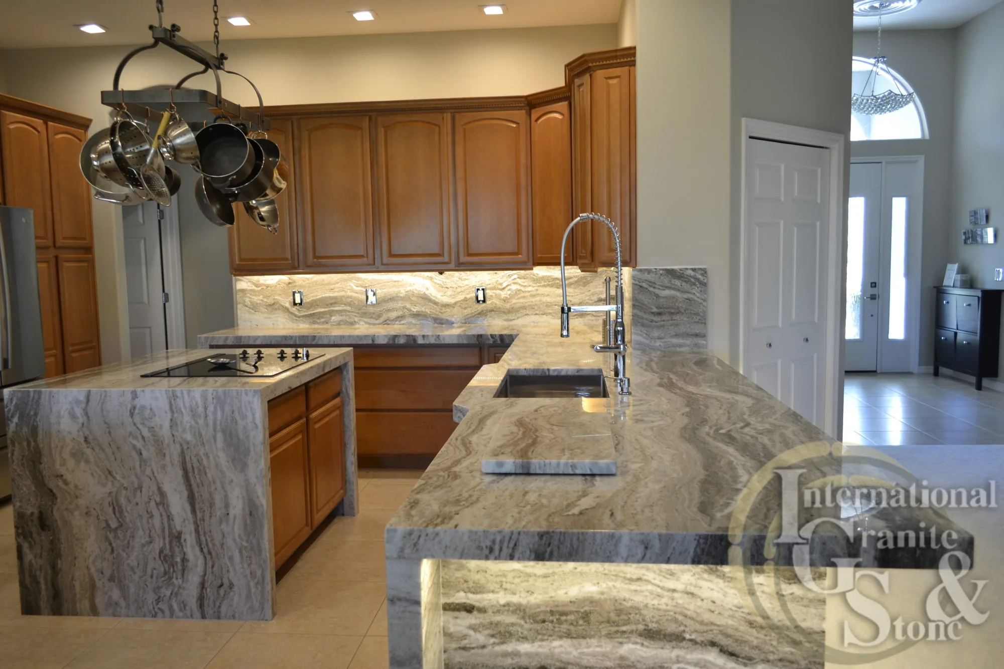 Granite Countertops Spring Hill Brown Fantasy