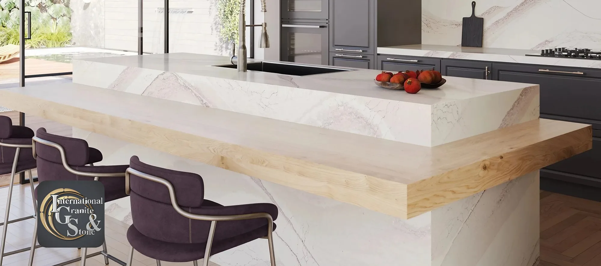 IGS Countertops, with over 20 years of expertise in Davis Island, Tampa provides top-tier countertop materials and all-inclusive renovation solutions. As Tampa Bay's Official Cambria® Quartz Premier Dealer and Florida's sole Countertop Installer with a General Contractor's License, we guarantee exceptional craftsmanship and a focus on customer satisfaction