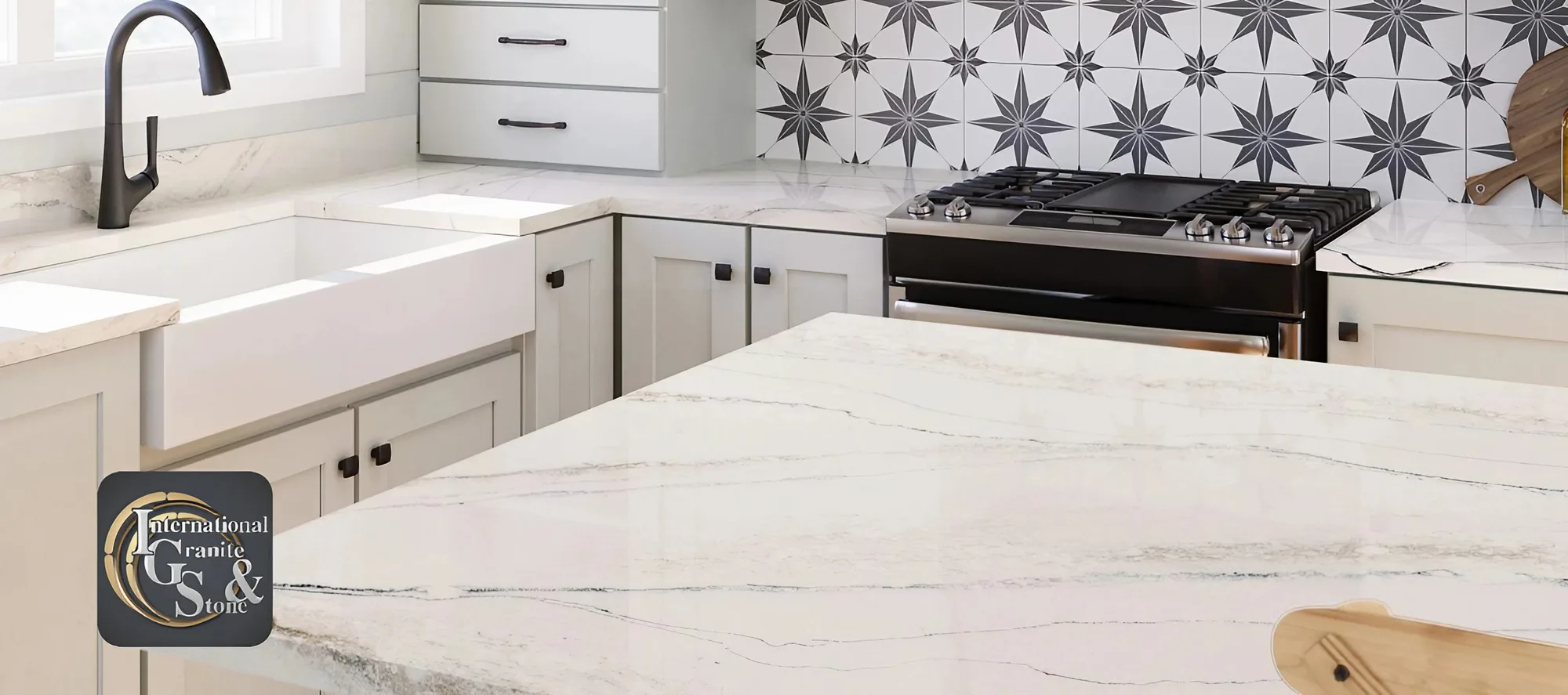 IGS Countertops, with over 20 years of expertise in Hyde Park, Tampa, provides top-tier countertop materials and all-inclusive renovation solutions. As Tampa Bay's Official Cambria® Quartz Premier Dealer and Florida's sole Countertop Installer with a General Contractor's License, we guarantee exceptional craftsmanship and a focus on customer satisfaction