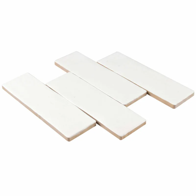 Anthology Tile Muse Collection Cotto Bianco 2.5x8 2
