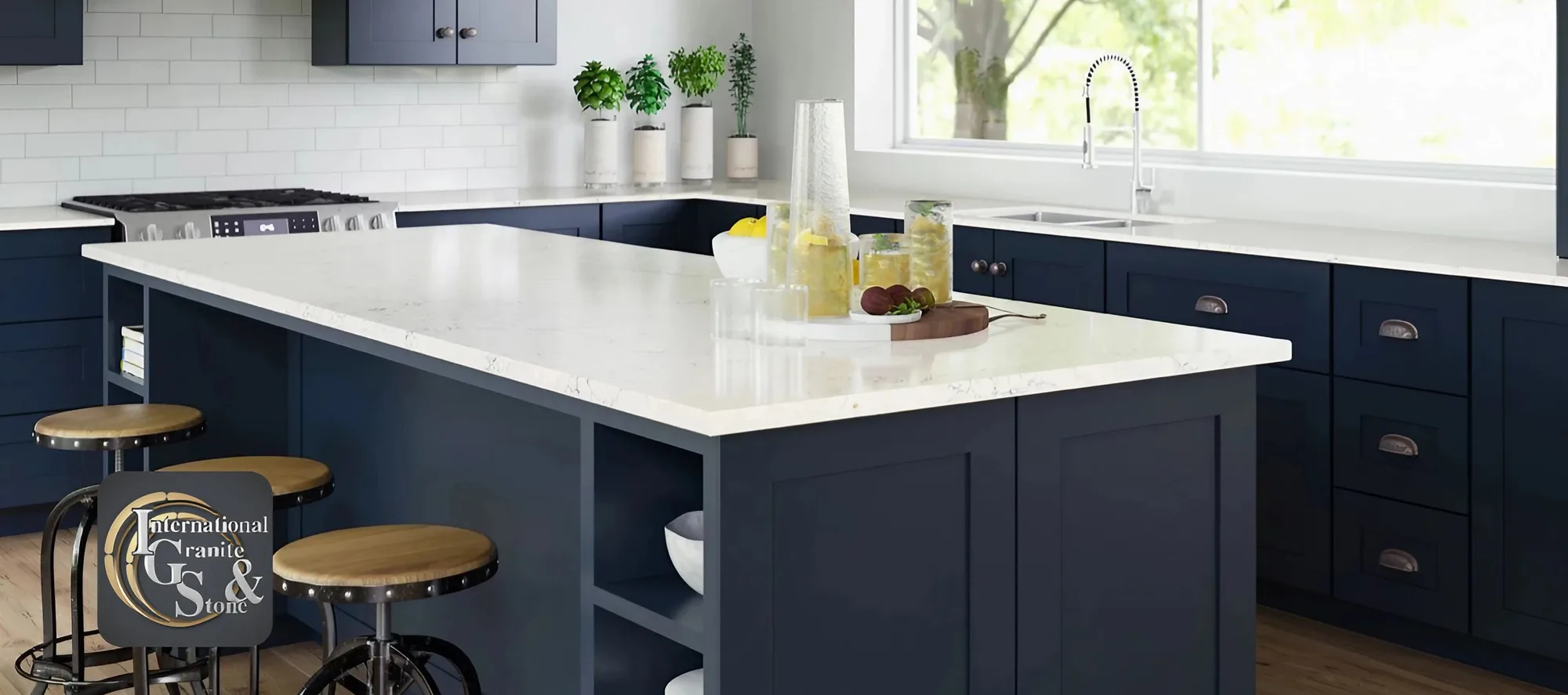 IGS Countertops, with over 20 years of expertise in North Tampa, FL provides top-tier countertop materials and all-inclusive renovation solutions. As Tampa Bay's Official Cambria® Quartz Premier Dealer and Florida's sole Countertop Installer with a General Contractor's License, we guarantee exceptional craftsmanship and a focus on customer satisfaction