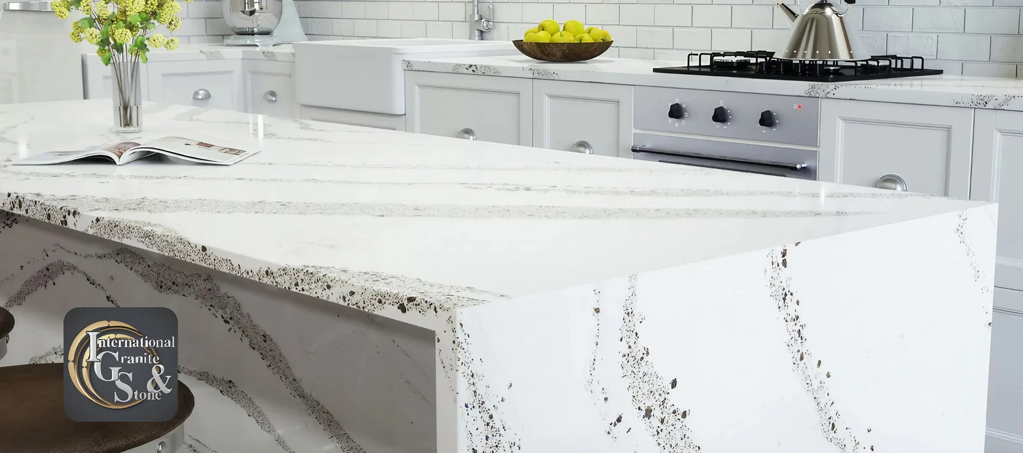 IGS Countertops, with over 20 years of expertise in Seminole, FL provides top-tier countertop materials and all-inclusive renovation solutions. As Tampa Bay's Official Cambria® Quartz Premier Dealer and Florida's sole Countertop Installer with a General Contractor's License, we guarantee exceptional craftsmanship and a focus on customer satisfaction