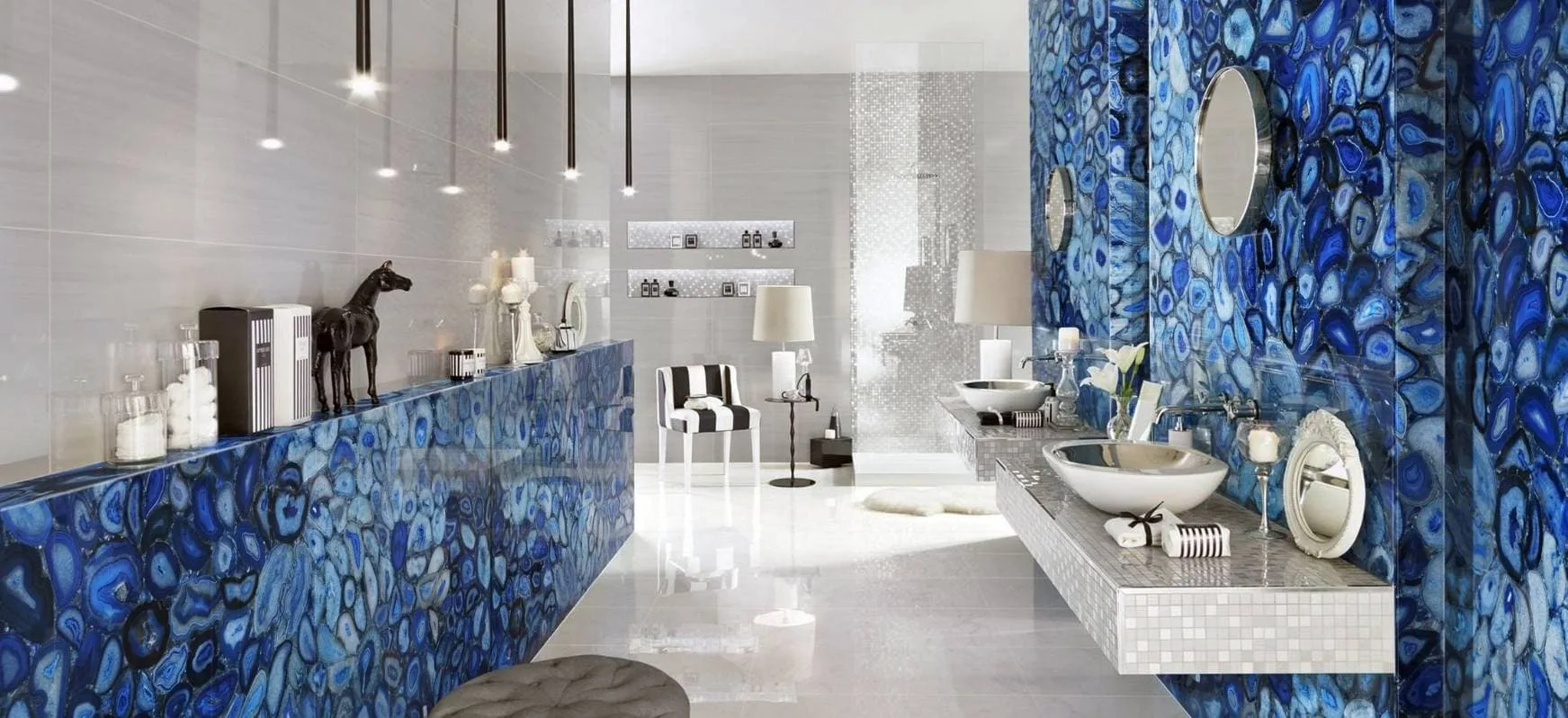 Blue Agate Countertops Blue Countertops