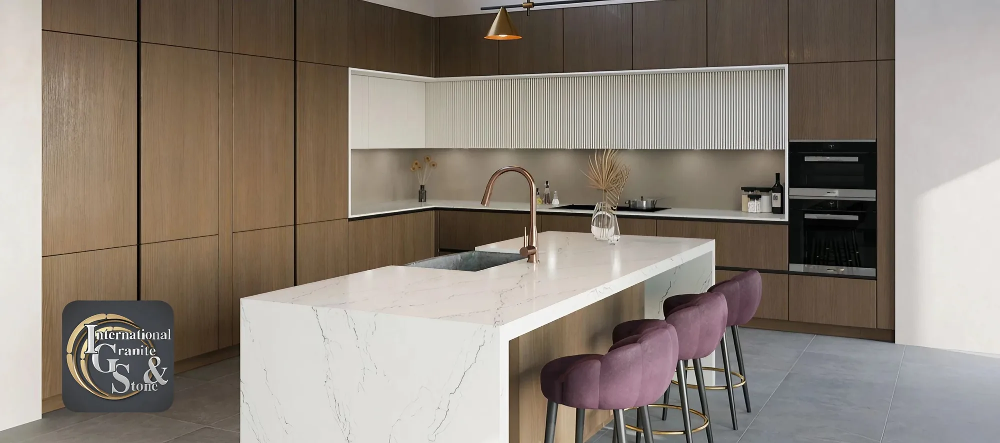 IGS Countertops, with over 20 years of expertise in Wesley Chapel, FL provides top-tier countertop materials and all-inclusive renovation solutions. As Tampa Bay's Official Cambria® Quartz Premier Dealer and Florida's sole Countertop Installer with a General Contractor's License, we guarantee exceptional craftsmanship and a focus on customer satisfaction