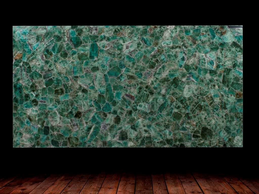 Emerald Fluorite Semi Precious Gemstone
