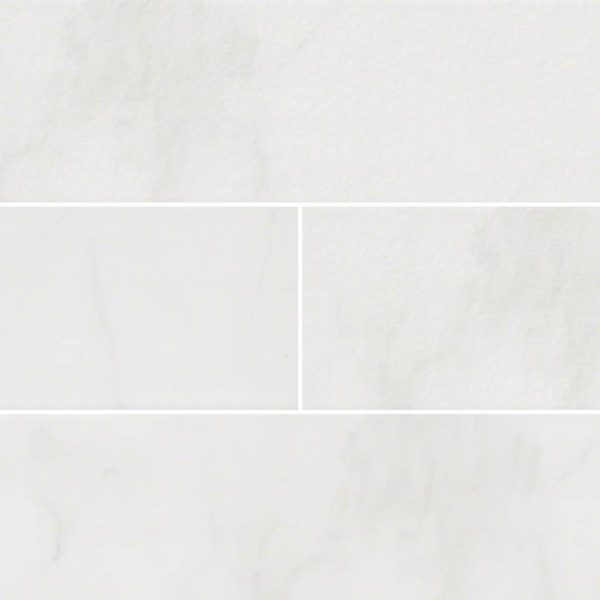 Classique White Carrara Subway Tile 4×16