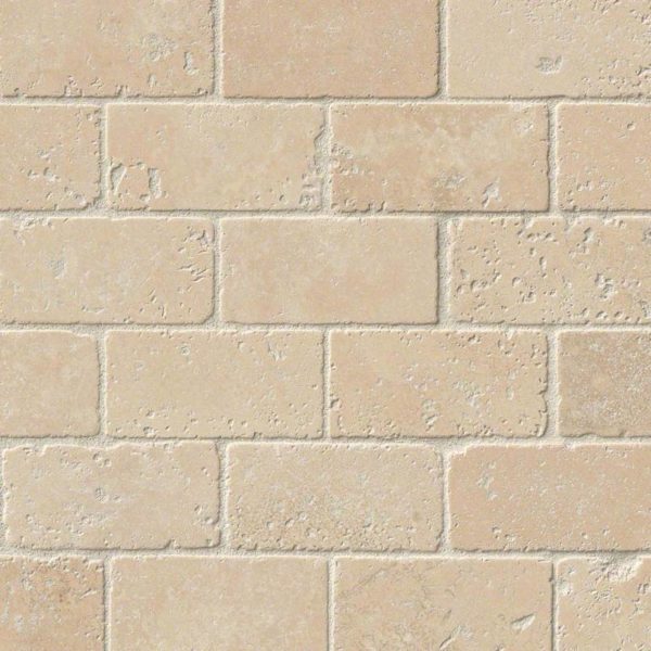 Durango Cream Brick Pattern Subway Tile 2×4